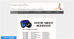 Desktop Screenshot of entenmanstudioofdance.com